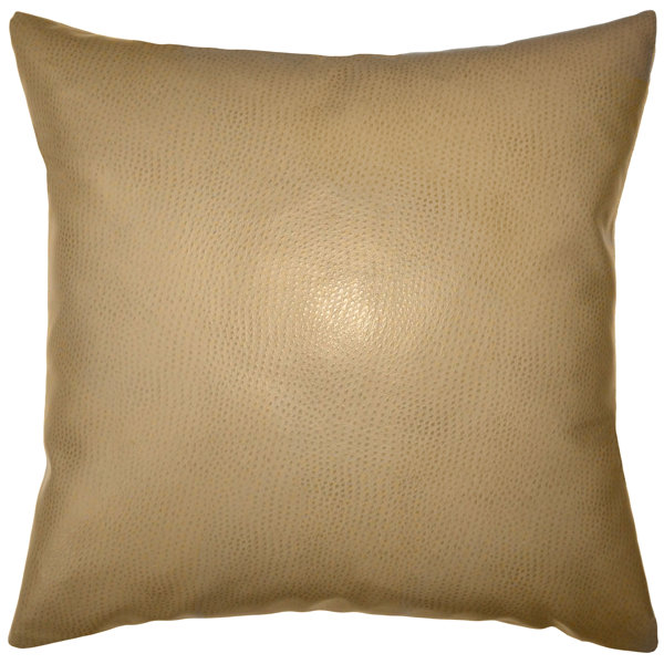 Square Feathers Outback Vinyl Pillow Cover & Insert Wayfair